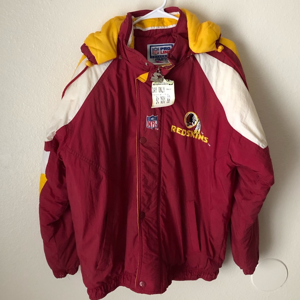 Vintage NFL Pro Line Starter Redskins Coat